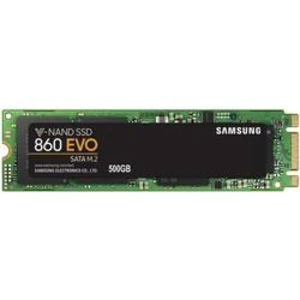 Samsung SSD 860 EVO, 500GB, SATA III M.2 - sebesség 550/520 MB/s (MZ-N6E500BW)