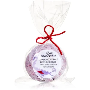 Soaphoria Lavender Fields koupelový balistik s regeneračním účinkem 85 g