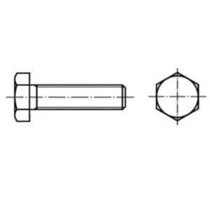 Šestihranné šrouby TOOLCRAFT 130620, N/A, M4, 10 mm, ocel, 100 ks