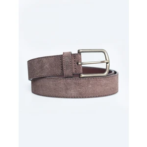 Big Star Man's Belt Belt 240037 Light  SkÃra naturalna-803