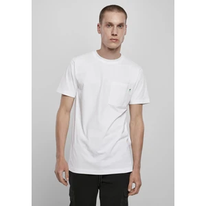 Organic Cotton Basic Pocket Tee White