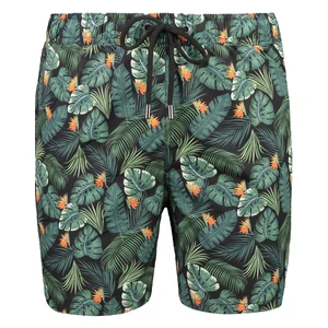 Pánske kúpacie kraťasy Trendyol Tropical Print