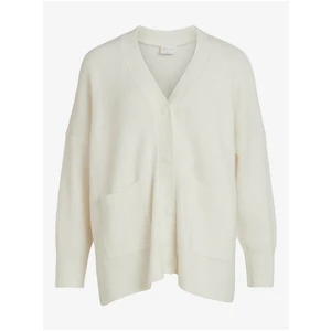 White cardigan VILA Flinka - Women