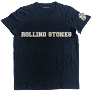 The Rolling Stones T-Shirt Logo & Tongue Matrosenblau XL