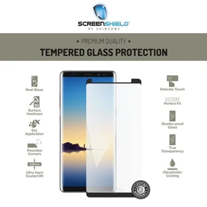 Temperált védőüveg Screenshield 3D Case Friendly  Samsung Galaxy Note 9 - N960F, Black - Élettartam garancia