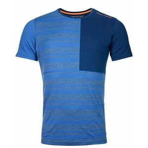 Ortovox Termikus fehérnemű 185 Rock'N'Wool Short Sleeve M Just Blue L