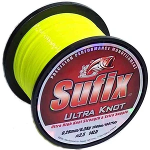 Sufix vlasec ultra knot žlutý - 1950 m 0,23 mm 4,5 kg