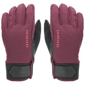 Sealskinz Waterproof All Weather Insulated Gloves Red/Black S