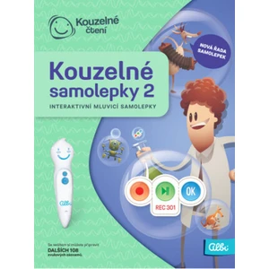 Albi Kouzelné čtení Kouzelné samolepky 108 ks