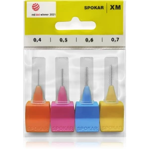 Spokar XM medzizubné kefky 4 ks mix 0,4 - 0,7 mm