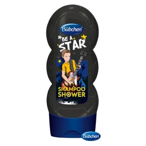 Bübchen Kids Shampoo & Shower šampón a sprchový gél 2 v 1 Be a Star 230 ml