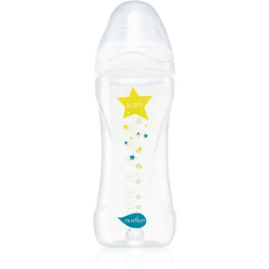 Nuvita Cool Bottle 4m+ dojčenská fľaša Transparent white 330 ml