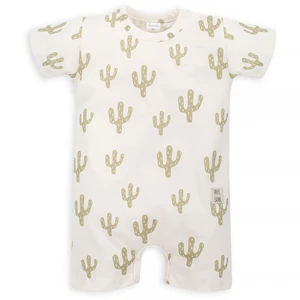 Pinokio Kids's Free Soul Romper Ecru/Print