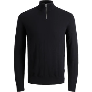 Jack&Jones Pánský svetr JJEEMIL 12189339 Black S