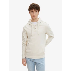 Cream Men's Hoodie Tom Tailor - Men