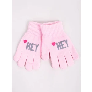 Yoclub Kids's Gloves RED-0012G-AA5A-023