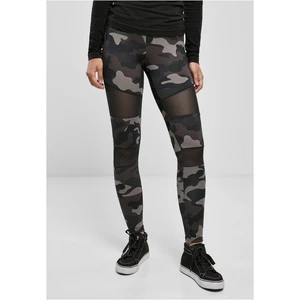 Dámské legíny Camo Tech Mesh darkcamo/blk