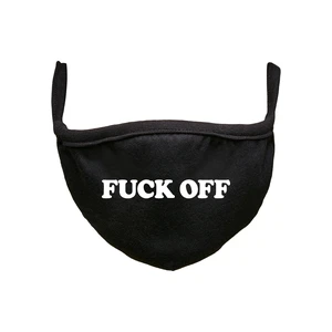 Fxxx Off Face Mask 2-Pack Black