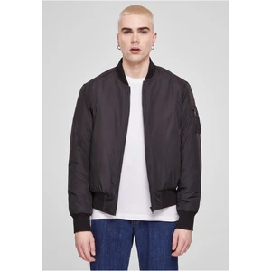 Recyclet Basic Bomber Jacket černá