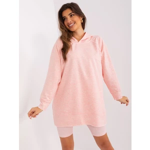 Light pink melange women's set