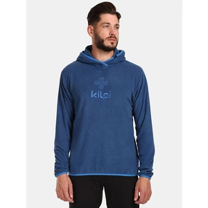 Men's fleece hooded sweatshirt Kilpi FLOND-M Dark blue