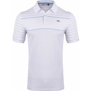 Kjus Mens Luan CB Polo S/S White/Alloy 56