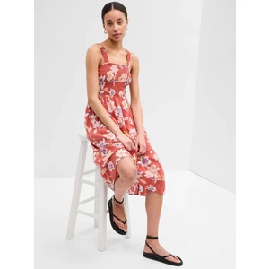 GAP Flowered Midi Dress - Women