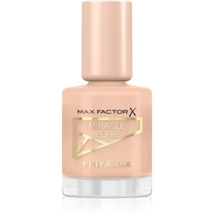 Max Factor x Priyanka Miracle Pure pečující lak na nehty odstín 216 Vanilla Spice 12 ml