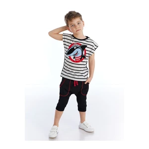 Denokids Sailor Stripe Boy Capri Suit