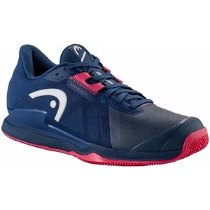 Head Sprint Pro 3.5 Clay Women Dark Blue/Azalea 6