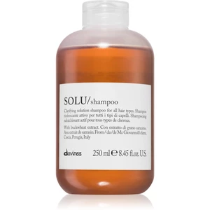 Davines Essential Haircare SOLU Shampoo hĺbkovo čistiaci šampón s osviežujúcim účinkom 250 ml