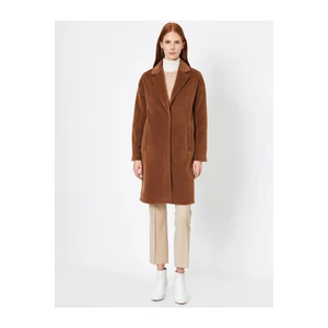 Koton Coat - Brown - Puffer