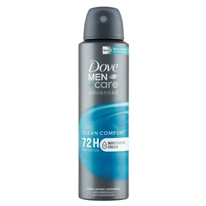 Dove Men+Care Advanced antiperspirant v spreji pre mužov Clean Comfort 150 ml