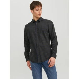 Jack & Jones Gingham Košile Zelená