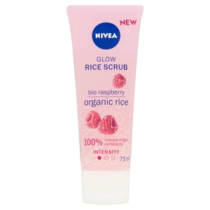 Nivea Rozjasňující rýžový peeling pro suchou a citlivou pleť (Glow Rice Scrub) 75 ml