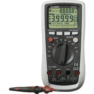 Digitálne/y ručný multimeter VOLTCRAFT VC870, Kalibrované podľa (ISO)