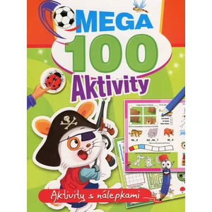 Mega 100 aktivity Pirát -- Aktivity s nálepkami