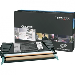 Lexmark C5222KS, black, 4000 str., C52x, C53x originálny toner