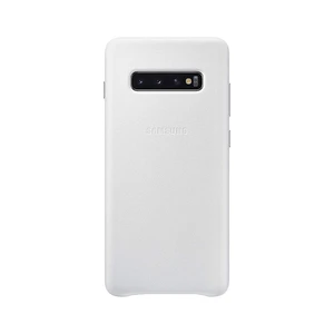 Tok Samsung Leather Cover EF-VG975LWE Samsung Galaxy S10 Plus - G975F, White