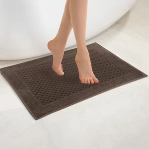 Zwoltex Unisex's Velour Bath Mat Carlo