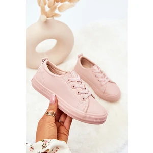 Leather Sneakers BIG STAR JJ374022 Nude