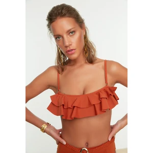 Góra od bikini Trendyol Frill detailed