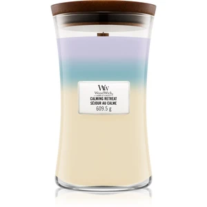 WoodWick Vonná sviečka váza veľká Trilogy Calming Retreat 609,5 g