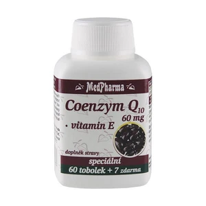 MedPharma Coenzym Q10 60 mg FORTE 60 tob. + 7 tob. ZDARMA