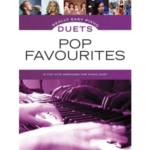 Music Sales Really Easy Piano Duets: Pop Favourites Partition