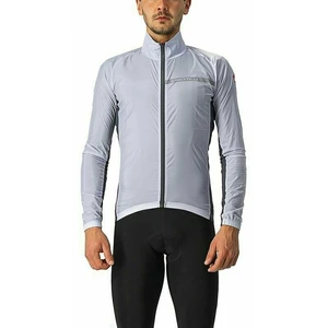 Castelli Squadra Stretch Jacket Silver Gray/Dark Gray L