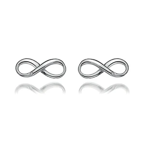 Hot Diamonds Strieborné náušnice Hot Diamonds Infinity DE390