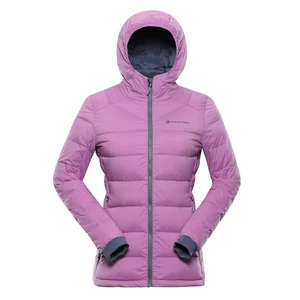 Women's down jacket ALPINE PRO JASIEL violet