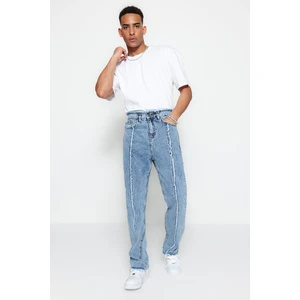 Trendyol Jeans - Dunkelblau - Straight