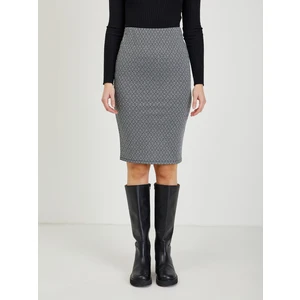 Black Women's Patterned Pencil Skirt ORSAY - Ladies